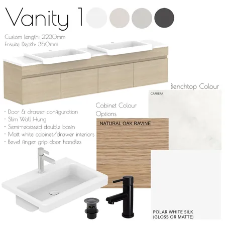 Abbotsford - Vanity 1 Interior Design Mood Board by Libby Malecki Designs on Style Sourcebook