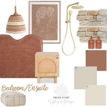 Bedroom/Ensuite Interior Design Mood Board by Fresh Start Styling & Designs on Style Sourcebook