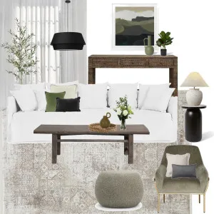 Neutral Living Room Interior Design Mood Board by rubytafoya on Style Sourcebook
