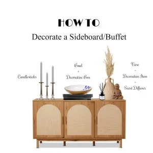 Sideboard/Buffet Interior Design Mood Board by Hersheys on Style Sourcebook