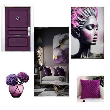 accented acromatic Interior Design Mood Board by lisabet on Style Sourcebook