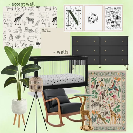 a modern safari. Interior Design Mood Board by paperwings on Style Sourcebook