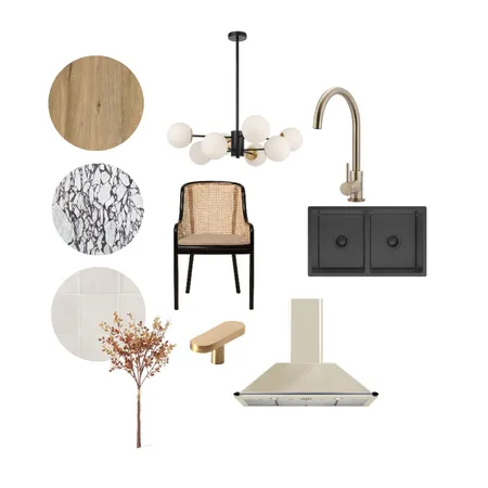 Luxe Kitchen Interior Design Mood Board by thebohemianstylist on Style Sourcebook