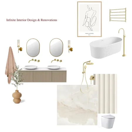 Bathroom 1 Interior Design Mood Board by MandieStylist on Style Sourcebook