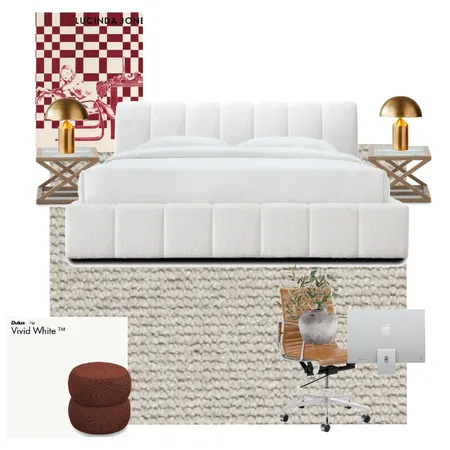 The Avenue Proj: Guest Bedroom 1 Interior Design Mood Board by HARDWELL STUDIOS on Style Sourcebook