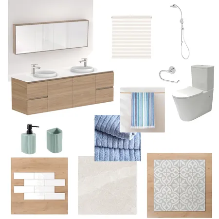 Luke and Lacey Ensuite Interior Design Mood Board by Wisteria Lane Interior Design on Style Sourcebook