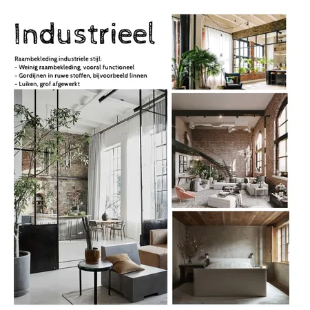 Industrieel Raambekleding Interior Design Mood Board by JBD Design on Style Sourcebook