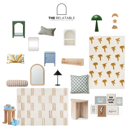 Boys Room Inspo Interior Design Mood Board by The Relatable Creative Collective on Style Sourcebook