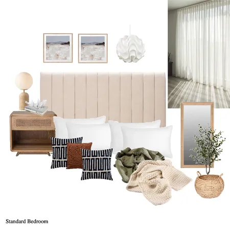 Groveacres standard bedroom Interior Design Mood Board by Paballo on Style Sourcebook