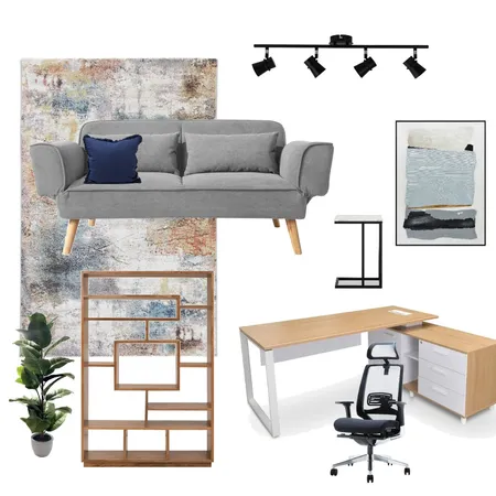 Study Interior Design Mood Board by HanaKamari on Style Sourcebook