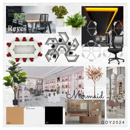 GMG ACCOUNTING OFFICE & MERMAID Interior Design Mood Board by O.URBI INTERIOR PEGS on Style Sourcebook