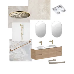 Ensuite Interior Design Mood Board by Naughto's on Style Sourcebook