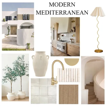 Modern Mediterranean Interior Design Mood Board by Emz on Style Sourcebook