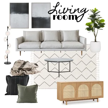 Home - Living Room Interior Design Mood Board by BrayCollective on Style Sourcebook