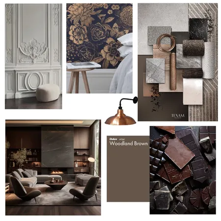 chocolate 2 Interior Design Mood Board by albasuarez.art@gmail.com on Style Sourcebook