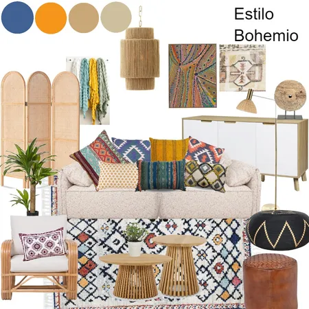 Estilo Bohemio Interior Design Mood Board by natyroberto on Style Sourcebook