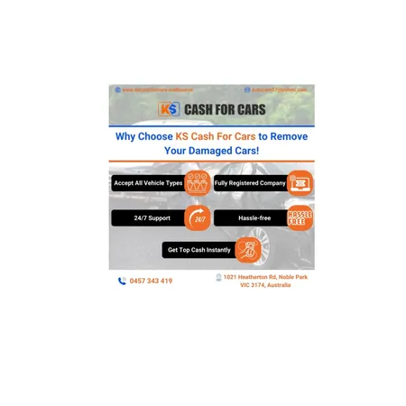 Why choose KS Cash For Cars to Remove Your Damaged Cars in Melbourne Interior Design Mood Board by kscashforcars on Style Sourcebook