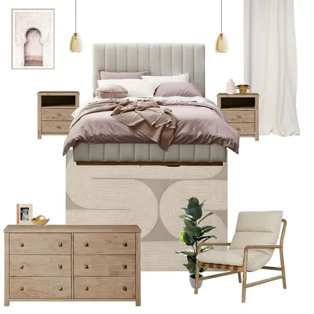 Snooze Bedroom Interior Design Mood Board by Uma on Style Sourcebook