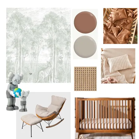 Baby B Nursery Interior Design Mood Board by rosebolandmelb on Style Sourcebook