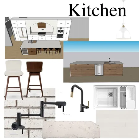 Alboro Kitchen Interior Design Mood Board by OTFSDesign on Style Sourcebook
