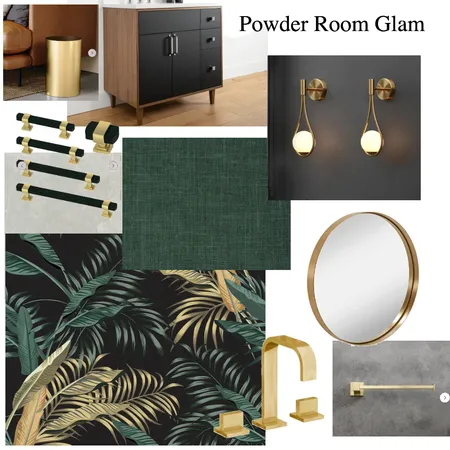 Alboro Powder Room Interior Design Mood Board by OTFSDesign on Style Sourcebook