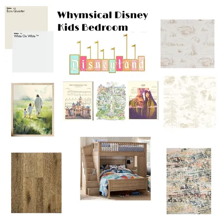 Musical Farmhouse Kids Room Interior Design Mood Board by Mary Helen Uplifting Designs on Style Sourcebook