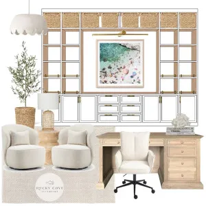 Custom Home Office Interior Design Mood Board by Rockycove Interiors on Style Sourcebook