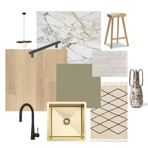 A warm and layered kitchen Interior Design Mood Board by Flooring Xtra on Style Sourcebook