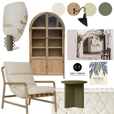 Mod Med Living Interior Design Mood Board by Carly Thorsen Interior Design on Style Sourcebook