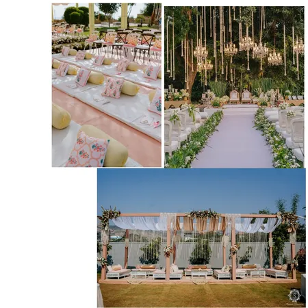 White and green wedding Interior Design Mood Board by apekshanair on Style Sourcebook