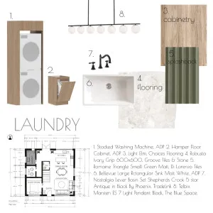 Module 9 laundry Interior Design Mood Board by Hayley on Style Sourcebook