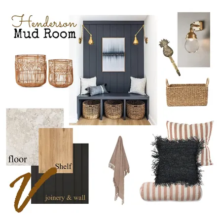Henderson Mud Room Interior Design Mood Board by sheree@voguekitchens.com.au on Style Sourcebook