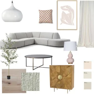 soft colour palette Interior Design Mood Board by tereza on Style Sourcebook