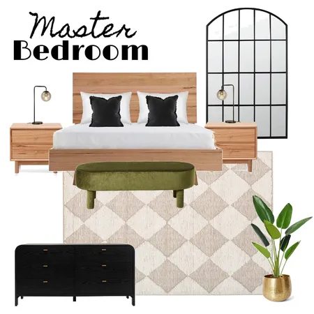 Home - Master Bedroom Interior Design Mood Board by BrayCollective on Style Sourcebook