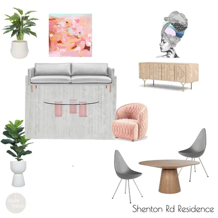 Claremont - Kristen Pastels - Leather chair Interior Design Mood Board by indi haus on Style Sourcebook