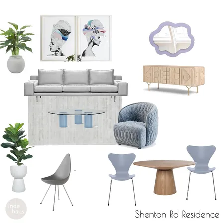 Claremont - Blues Interior Design Mood Board by indi haus on Style Sourcebook