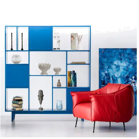 Стеллаж синий Interior Design Mood Board by Лана on Style Sourcebook