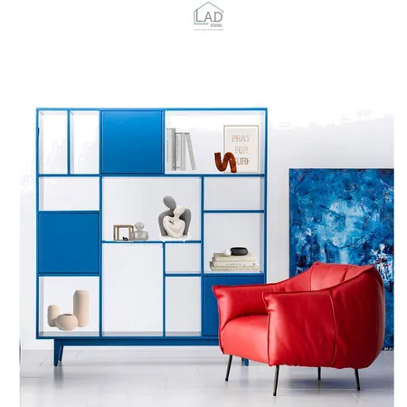синий стеллаж без цветов Interior Design Mood Board by dksuha1986@gmail.com on Style Sourcebook