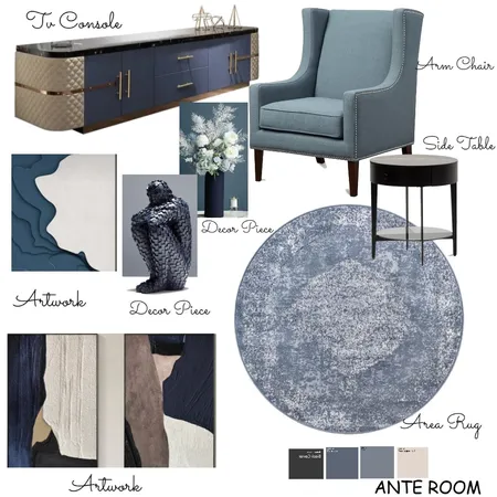 ANTE ROOM Interior Design Mood Board by Oeuvre Designs 2 on Style Sourcebook