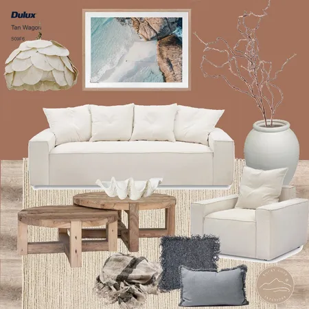 Coastal Desert lounge Interior Design Mood Board by Rockycove Interiors on Style Sourcebook