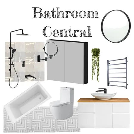 Bathroom Central Interior Design Mood Board by brandttherese@gmail.com on Style Sourcebook