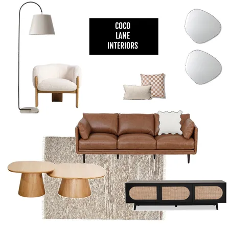 Cottesloe Project - Lounge room Interior Design Mood Board by CocoLane Interiors on Style Sourcebook