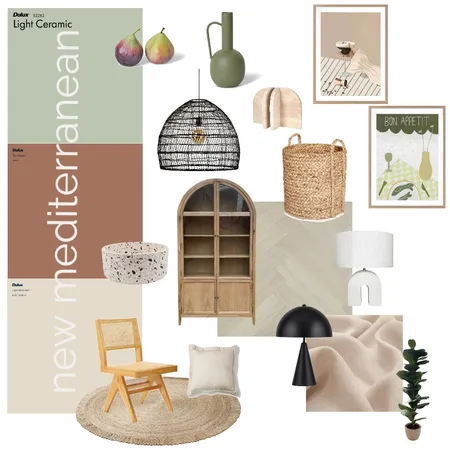 new mediterranean Beschriftet Interior Design Mood Board by Studio 87 on Style Sourcebook