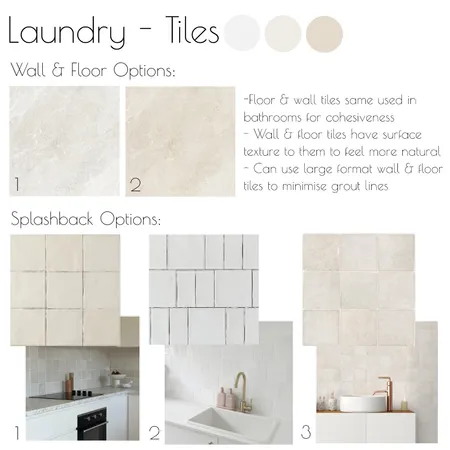 Hunter Valley - Laundry Tiles Interior Design Mood Board by Libby Malecki Designs on Style Sourcebook