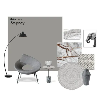 All grey Interior Design Mood Board by cherub on Style Sourcebook