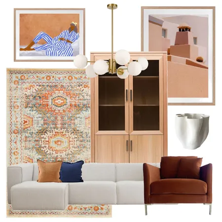 Pantone Colour Of The Year 2024 | Peach Fuzz Interior Design Mood Board by Moodblogs on Style Sourcebook