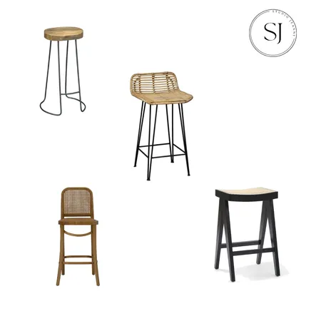 Bar Stools Interior Design Mood Board by Studio Jeanni on Style Sourcebook