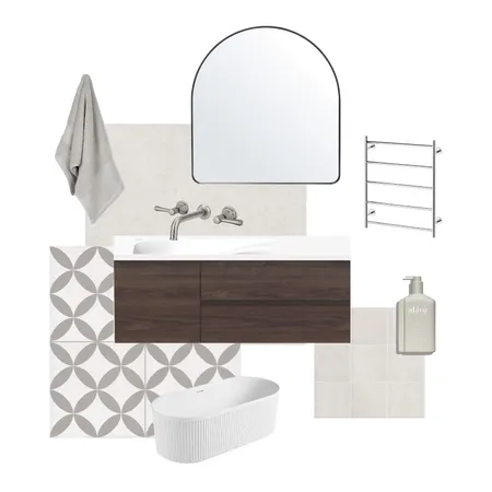 Porter // Bathroom Concept 2 Interior Design Mood Board by Project Four Interiors on Style Sourcebook