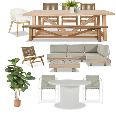 Emily Smeed - Alfresco Dining Interior Design Mood Board by Brisbane Lounge Lovers on Style Sourcebook