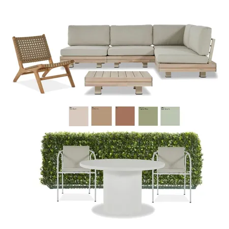 Emily Smeed - Alfresco Dining FINAL 1 Interior Design Mood Board by Brisbane Lounge Lovers on Style Sourcebook